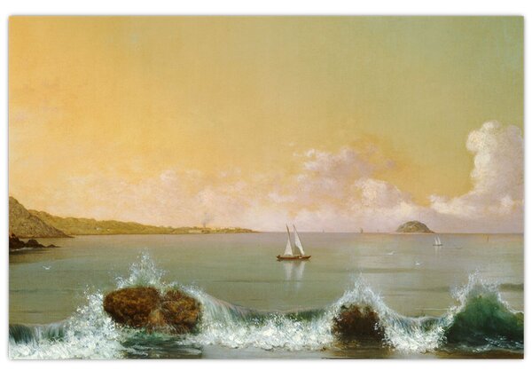 Obraz - Martin Johnson Heade, Rio de Janeiro Bay, reprodukcia (90x60 cm)