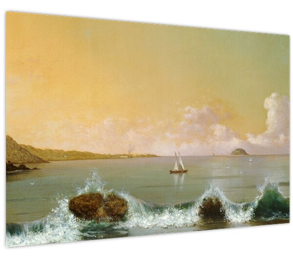 Obraz - Martin Johnson Heade, Rio de Janeiro Bay, reprodukcia (90x60 cm)