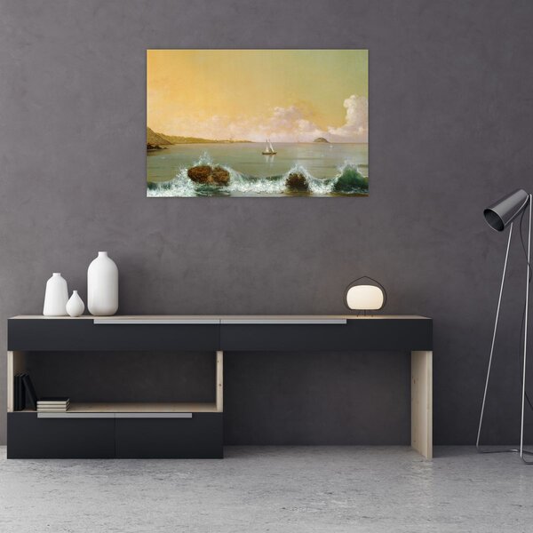 Obraz - Martin Johnson Heade, Rio de Janeiro Bay, reprodukcia (90x60 cm)