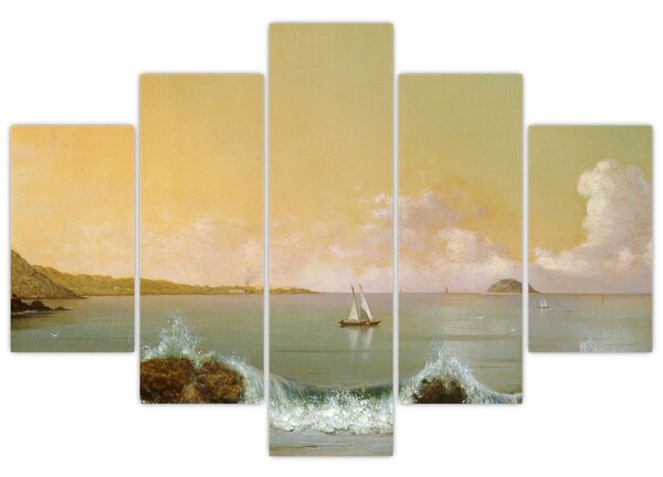 Obraz - Martin Johnson Heade, Rio de Janeiro Bay, reprodukcia (150x105 cm)