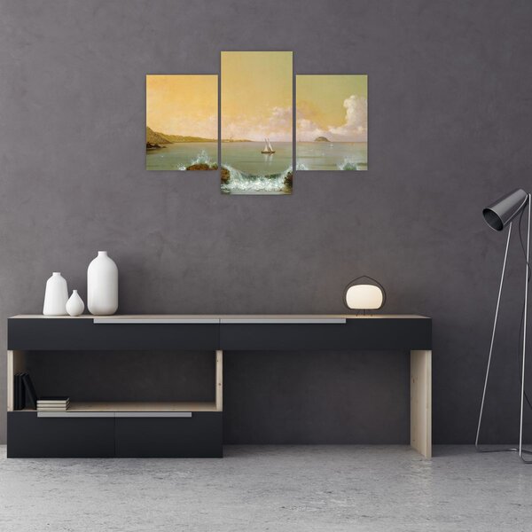 Obraz - Martin Johnson Heade, Rio de Janeiro Bay, reprodukcia (90x60 cm)