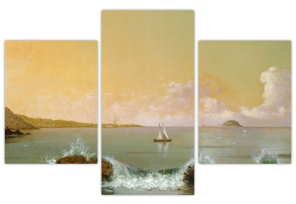 Obraz - Martin Johnson Heade, Rio de Janeiro Bay, reprodukcia (90x60 cm)