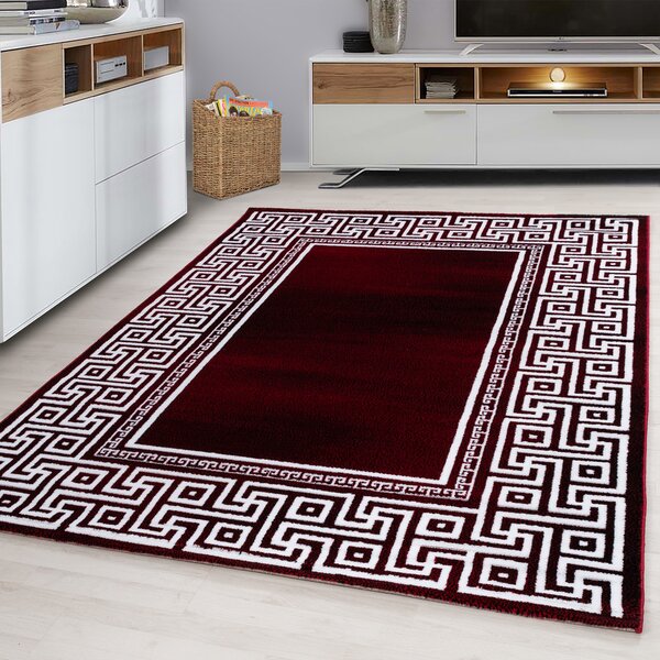 Ayyildiz , AKCIA: 120x170 cm Kusový koberec Parma 9340 red, červená, chodba / predsieň