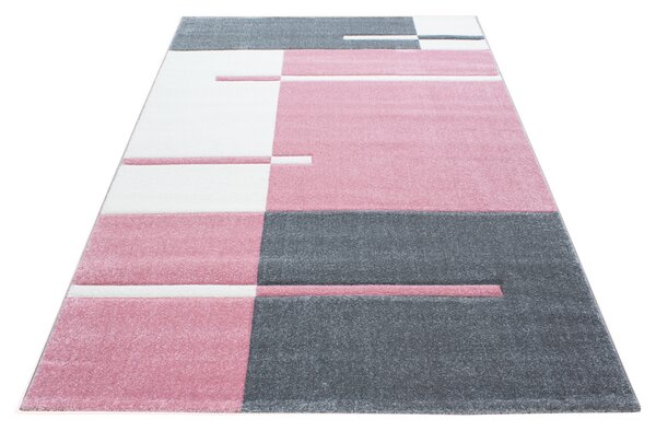 Ayyildiz, Kusový koberec Hawaii 1310 pink, 80x300, ružová, kancelária