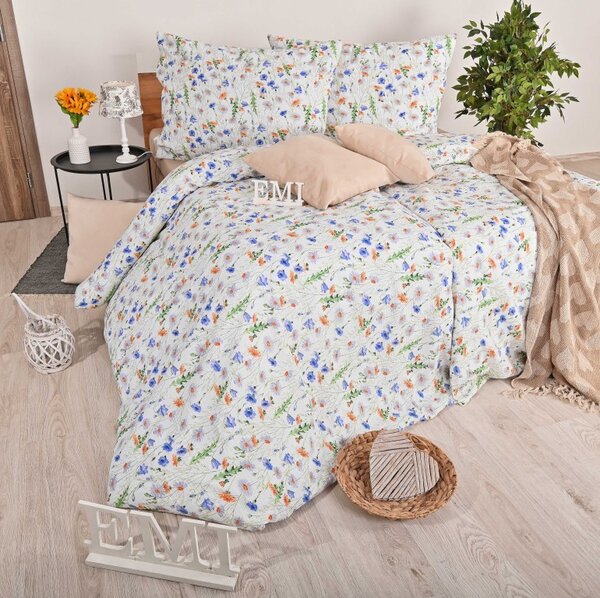 Obliečky krepové Leia EMI, Štandardný set jednolôžko obsahuje 1x 140x200 + 1x 70x90