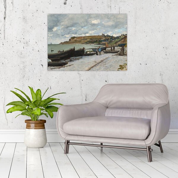 Obraz - Claude Monet, Sainte Adresse, reprodukcia (70x50 cm)