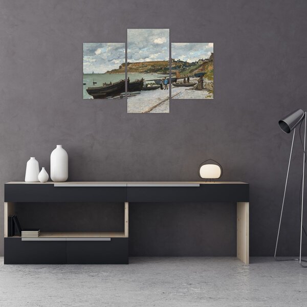 Obraz - Claude Monet, Sainte Adresse, reprodukcia (90x60 cm)