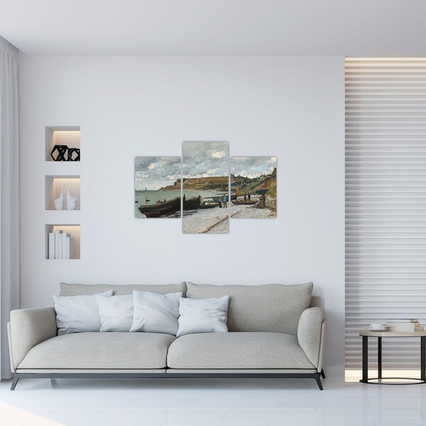 Obraz - Claude Monet, Sainte Adresse, reprodukcia (90x60 cm)