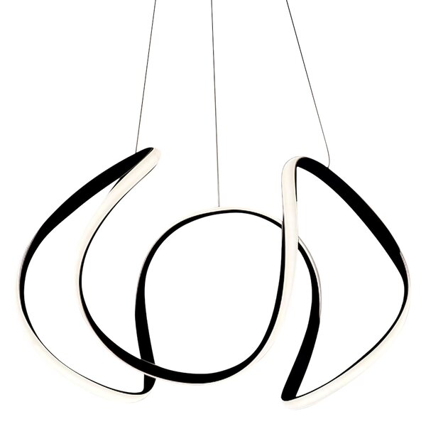 Závesné LED svietidlo Globe, 1x LED 50w, 4000k, ch