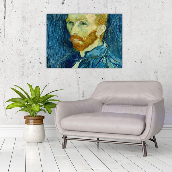 Obraz - Vincent van Gogh, Self-Portrait, reprodukcia (70x50 cm)