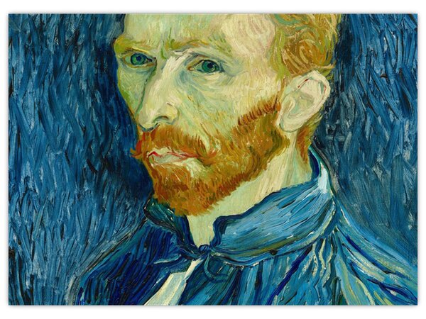 Obraz - Vincent van Gogh, Self-Portrait, reprodukcia (70x50 cm)