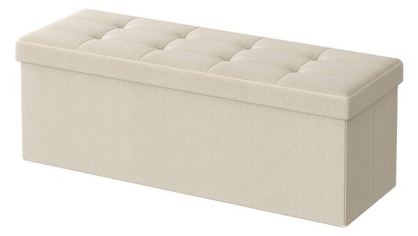 ÚLOŽNÝ BOX NA SEDENIE, textil, kompozitné drevo, 110/38/38 cm Boxxx - Kreslá, Online Only