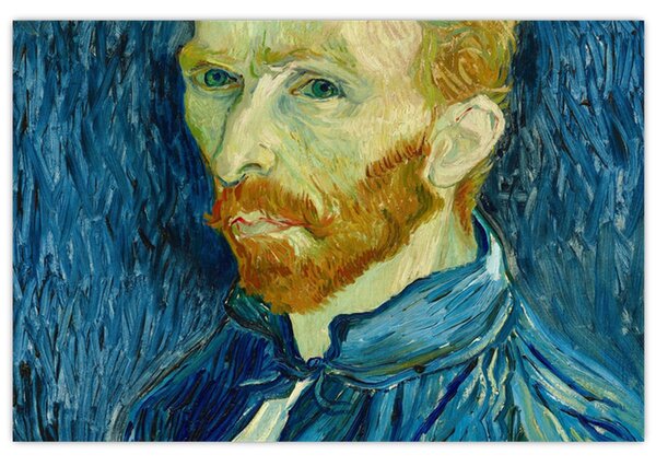 Obraz - Vincent van Gogh, Self-Portrait, reprodukcia (90x60 cm)