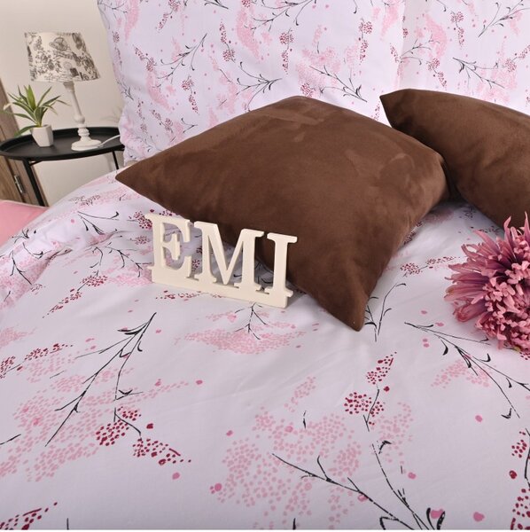 Obliečky bavlnené Sakura EMI, Štandardný set jednolôžko obsahuje 1x 140x200 + 1x 70x90