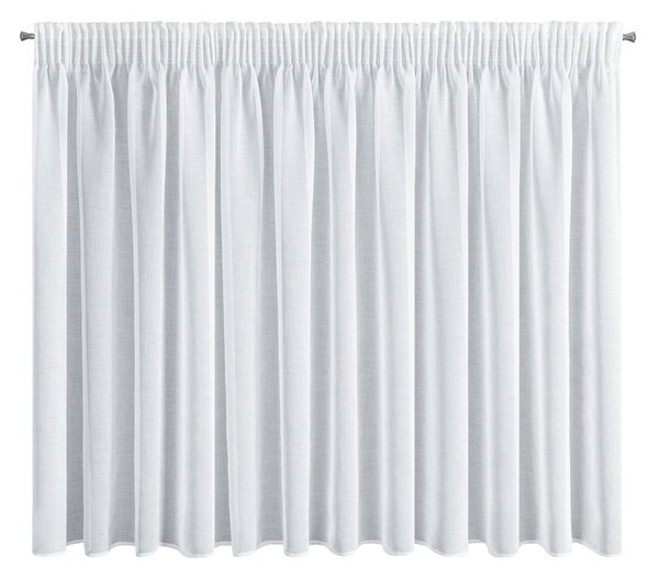 ZÁCLONA NA PÁSKE LANA 350X150 CM BIELA