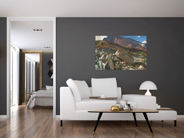 Obraz - John Singer Sargent, Simplon Pass, reprodukcia (90x60 cm)