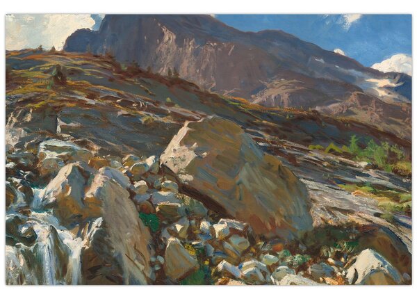 Obraz - John Singer Sargent, Simplon Pass, reprodukcia (90x60 cm)