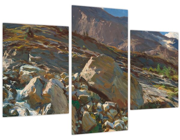 Obraz - John Singer Sargent, Simplon Pass, reprodukcia (90x60 cm)