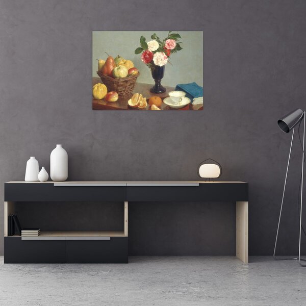 Obraz - Henri Fantin-Latour, Still Life, reprodukcia (70x50 cm)
