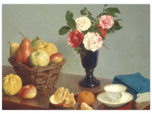 Obraz - Henri Fantin-Latour, Still Life, reprodukcia (70x50 cm)