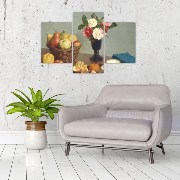 Obraz - Henri Fantin-Latour, Still Life, reprodukcia (90x60 cm)