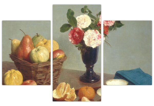 Obraz - Henri Fantin-Latour, Still Life, reprodukcia (90x60 cm)
