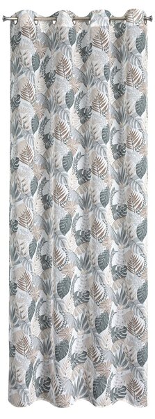 ZÁVES NA KRÚŽKOCH AMELA 150X250 CM LISTY
