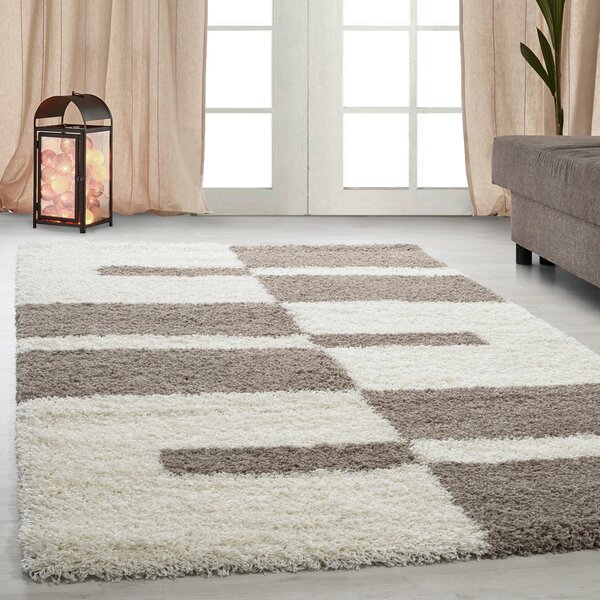 Ayyildiz, Kusový koberec Gala 2505 beige, 80x250, béžová, obývacia izba