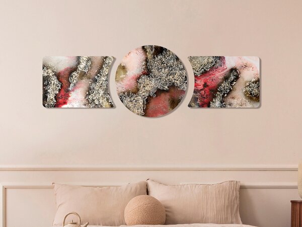 OLEJOMAĽBA, abstraktné, 150/50 cm Monee - Obrazy