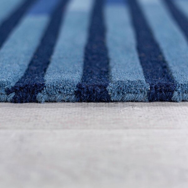 VLNENÝ KOBEREC, 120/180 cm tmavomodrá Flair Rugs - Online Only bytové doplnky, Online Only
