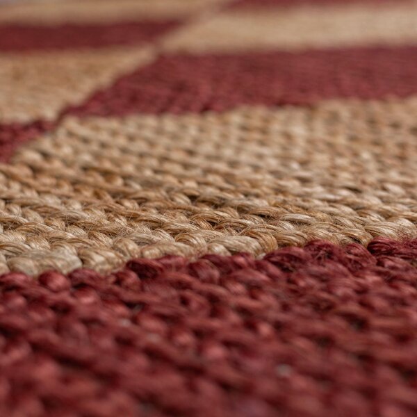 RUČNE TKANÝ KOBEREC, 120/170 cm terakotová Flair Rugs - Online Only bytové doplnky, Online Only