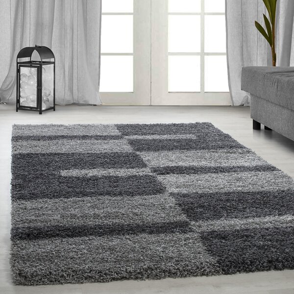Ayyildiz , Kusový koberec Gala 2505 grey, 60x110, šedá, obývacia izba