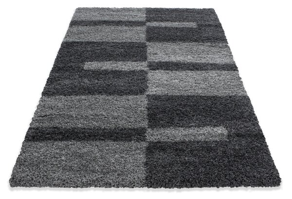 Ayyildiz , Kusový koberec Gala 2505 grey, 60x110, šedá, obývacia izba