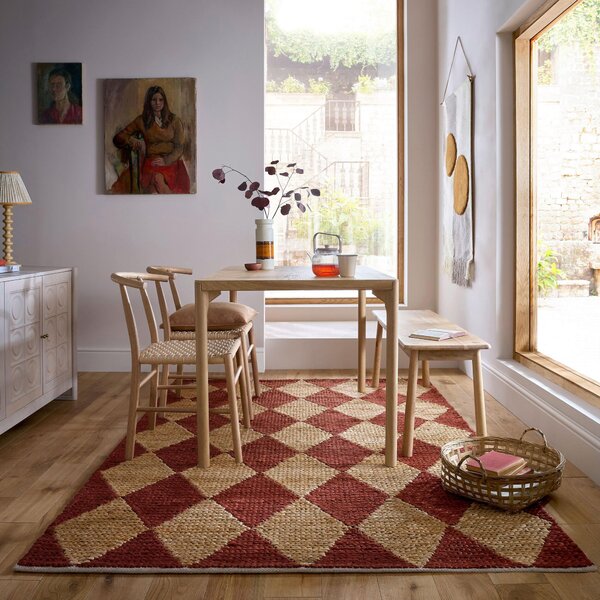RUČNE TKANÝ KOBEREC, 120/170 cm terakotová Flair Rugs - Online Only bytové doplnky, Online Only