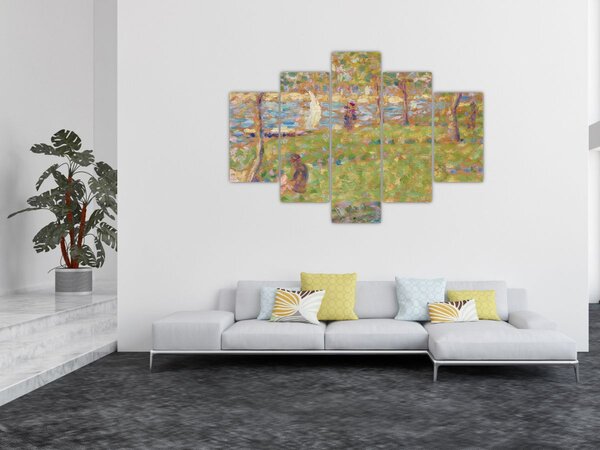 Obraz - Georges Seurat, Study for "La Grande Jatte", reprodukcia (150x105 cm)