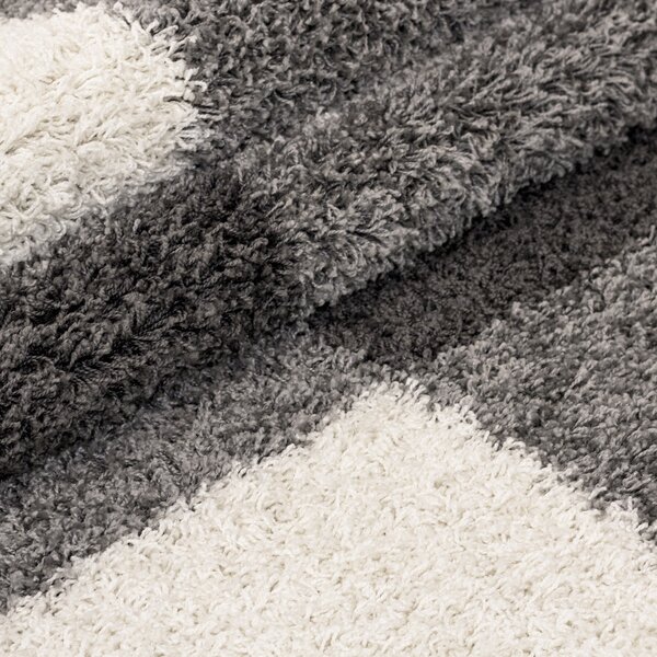 Ayyildiz, Kusový koberec Gala 2505 lightgrey, 60x110, šedá, obývacia izba