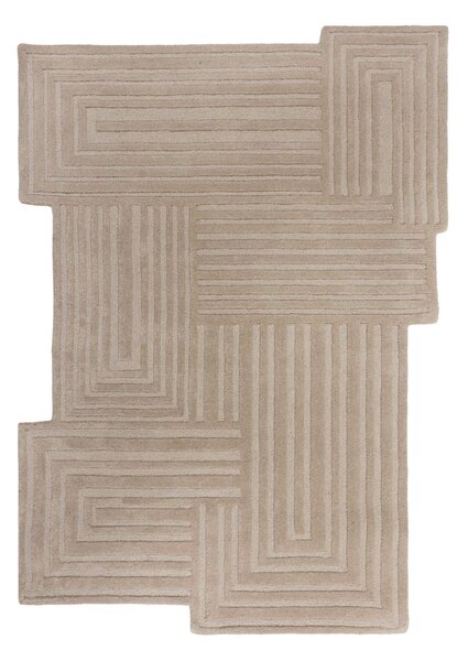 VLNENÝ KOBEREC, 120/170 cm prírodná farba Flair Rugs - Online Only bytové doplnky, Online Only