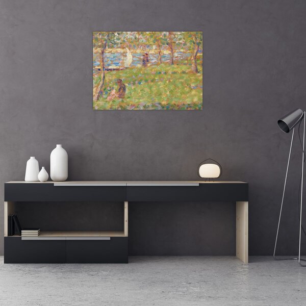 Obraz - Georges Seurat, Study for "La Grande Jatte", reprodukcia (70x50 cm)