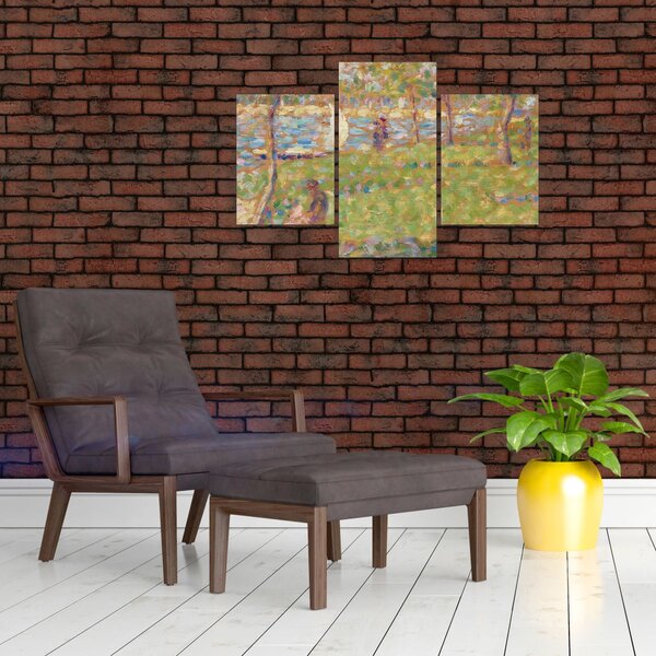 Obraz - Georges Seurat, Study for "La Grande Jatte", reprodukcia (90x60 cm)