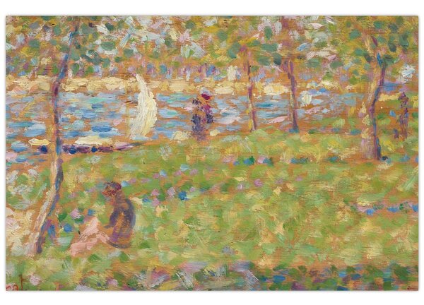 Obraz - Georges Seurat, Study for "La Grande Jatte", reprodukcia (90x60 cm)