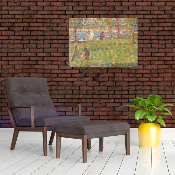 Obraz - Georges Seurat, Study for "La Grande Jatte", reprodukcia (70x50 cm)