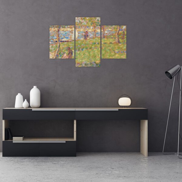 Obraz - Georges Seurat, Study for "La Grande Jatte", reprodukcia (90x60 cm)