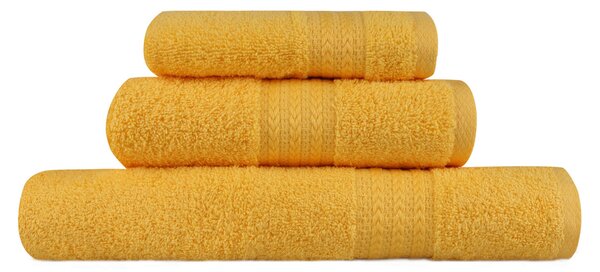 SADA FROTÉ UTERÁKOV, 30/50 cm, žltá - Kúpeľňový textil, Online Only