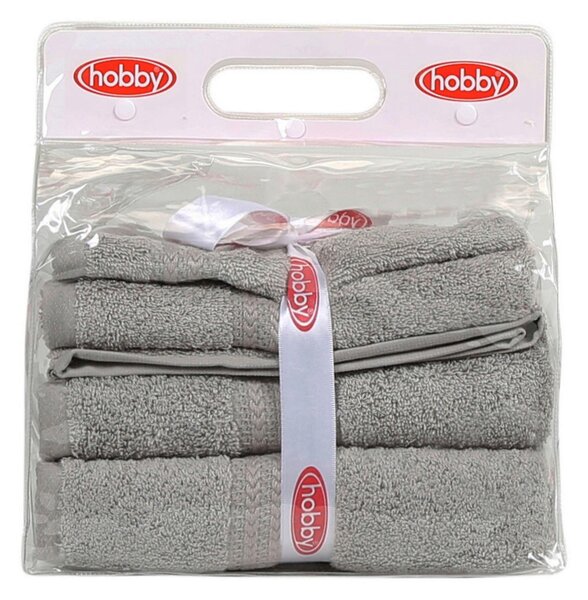 SADA FROTÉ UTERÁKOV, 30/50 cm, sivá - Kúpeľňový textil, Online Only