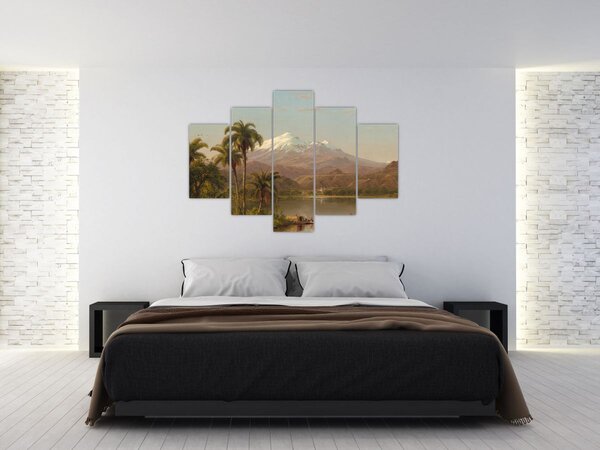 Obraz - Frederic Edwin Church, Tamaca Palms, reprodukcia (150x105 cm)