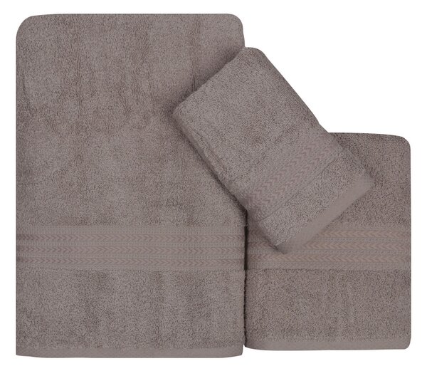 SADA FROTÉ UTERÁKOV, 30/50 cm, sivá - Kúpeľňový textil, Online Only