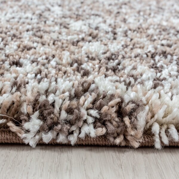 Ayyildiz, Kusový koberec Enjoy 4500 beige, 60x110, hnedá, obývacia izba