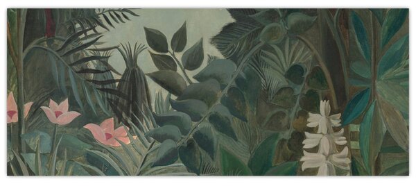 Obraz - Henri Rousseau, The Equatorial Jungle, reprodukcia (120x50 cm)