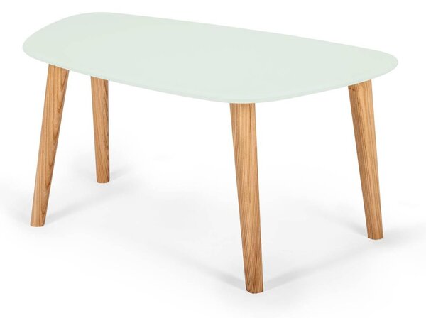 RAGABA Endocarp konferenčný stôl FARBA: mätová zelená/drevo