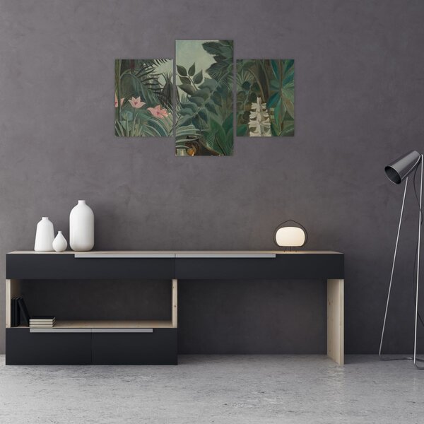 Obraz - Henri Rousseau, The Equatorial Jungle, reprodukcia (90x60 cm)